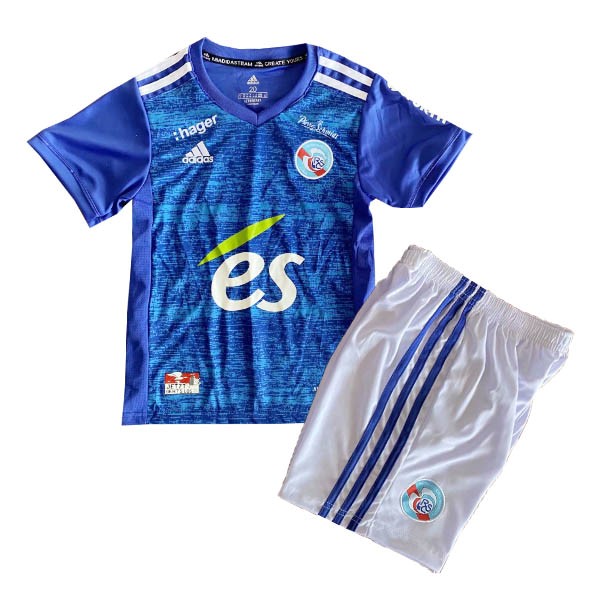 Camiseta Estrasburgo Primera Equipación Niños 2020-2021 Azul